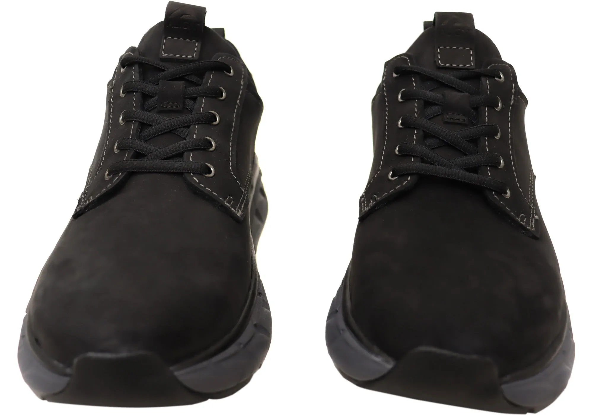 Align Protech Verdell Herren Ledersneaker mit Weitem Schnitt und Fußgewölbestütze Align Schuhe
