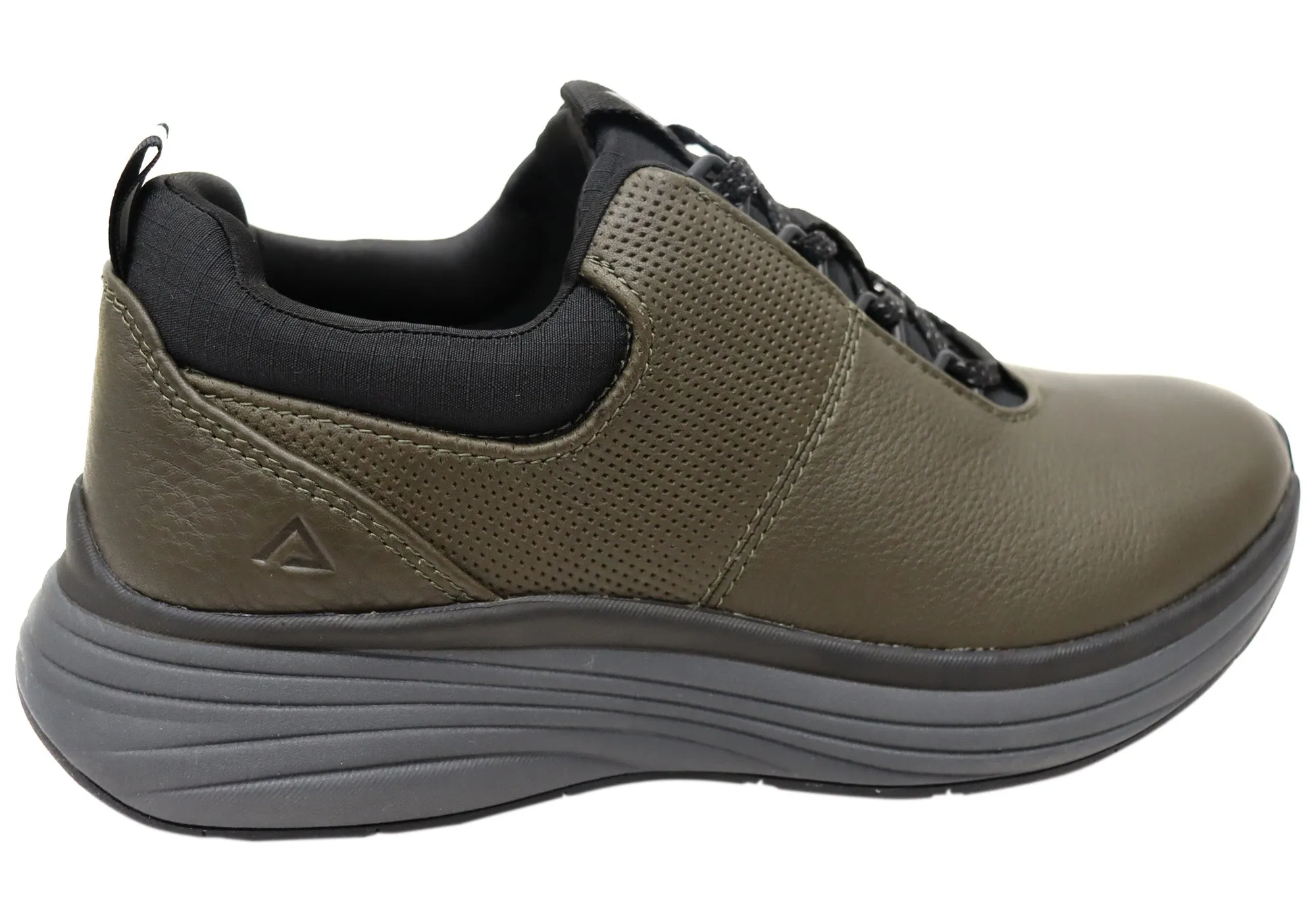 Align Tahoe Herren Bequeme Ledersneaker mit Weitem Schnitt und Fußgewölbestütze Align Schuhe
