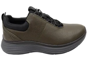Align Tahoe Herren Bequeme Ledersneaker mit Weitem Schnitt und Fußgewölbestütze Align Schuhe
