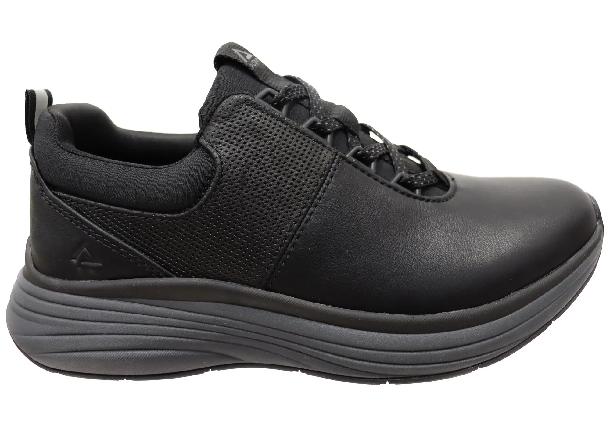 Align Tahoe Herren Bequeme Ledersneaker mit Weitem Schnitt und Fußgewölbestütze Align Schuhe