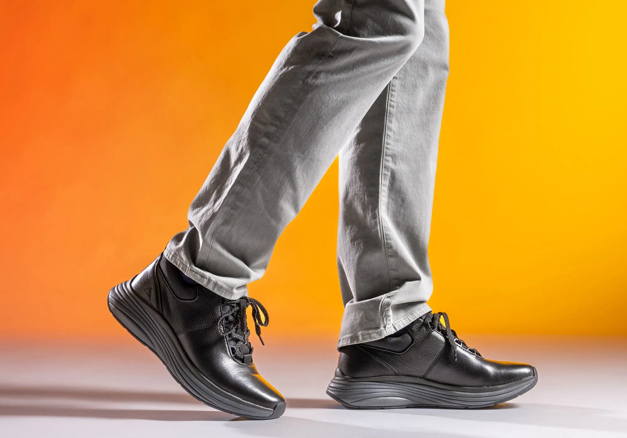 Align Tahoe Herren Bequeme Ledersneaker mit Weitem Schnitt und Fußgewölbestütze Align Schuhe