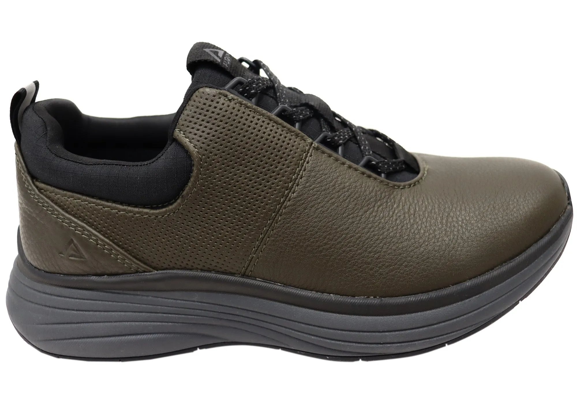Align Tahoe Herren Bequeme Ledersneaker mit Weitem Schnitt und Fußgewölbestütze Align Schuhe