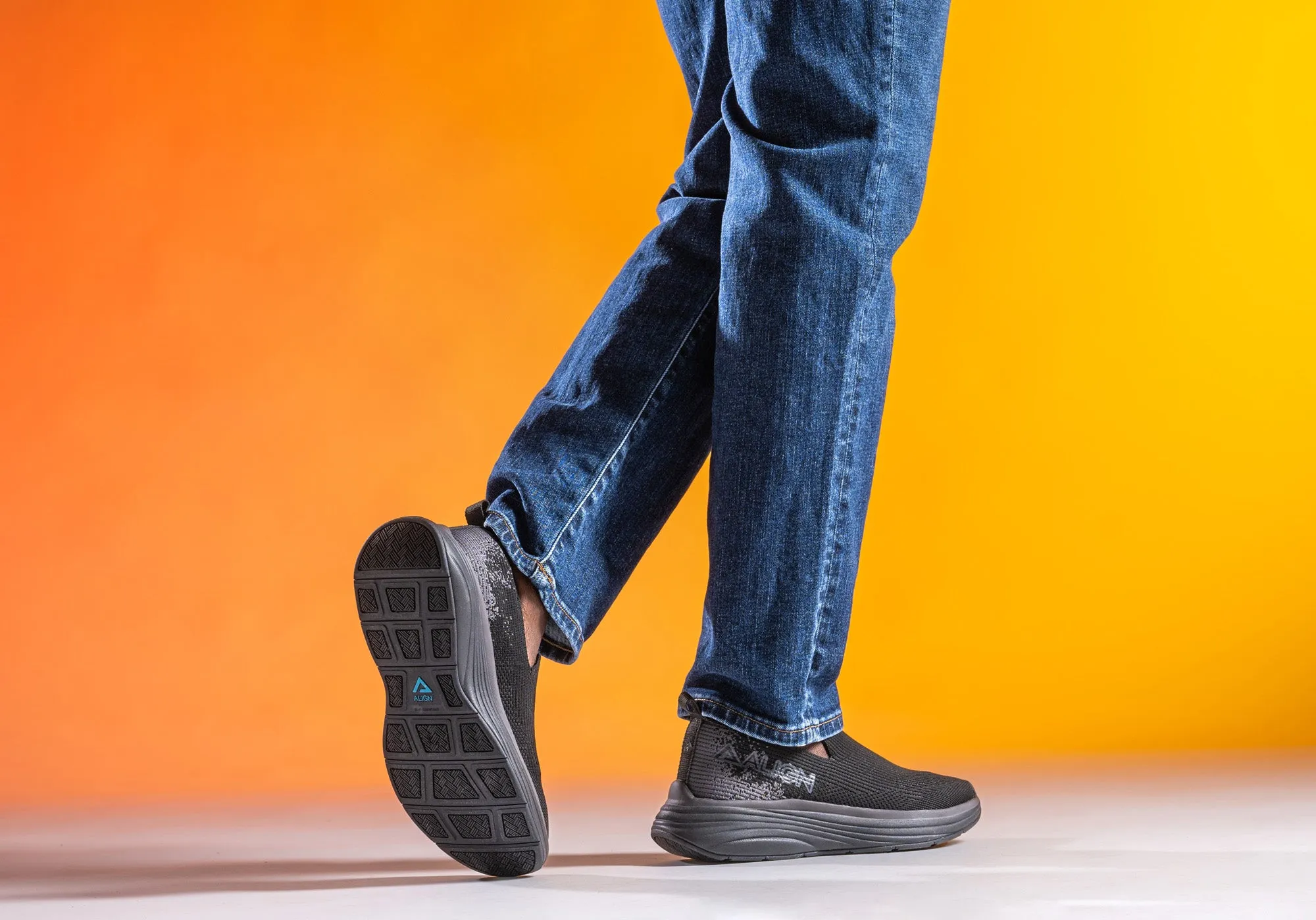 Align Thorne Damen-Sneaker mit unterstützender Weite und Fußgewölbestütze, Schlupf-Sneaker