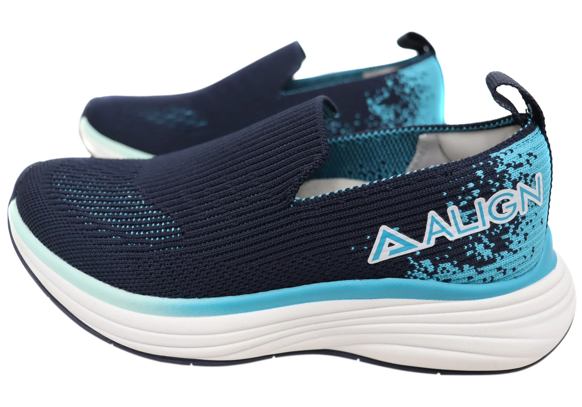 Align Thorne Damen-Sneaker mit unterstützender Weite und Fußgewölbestütze, Schlupf-Sneaker