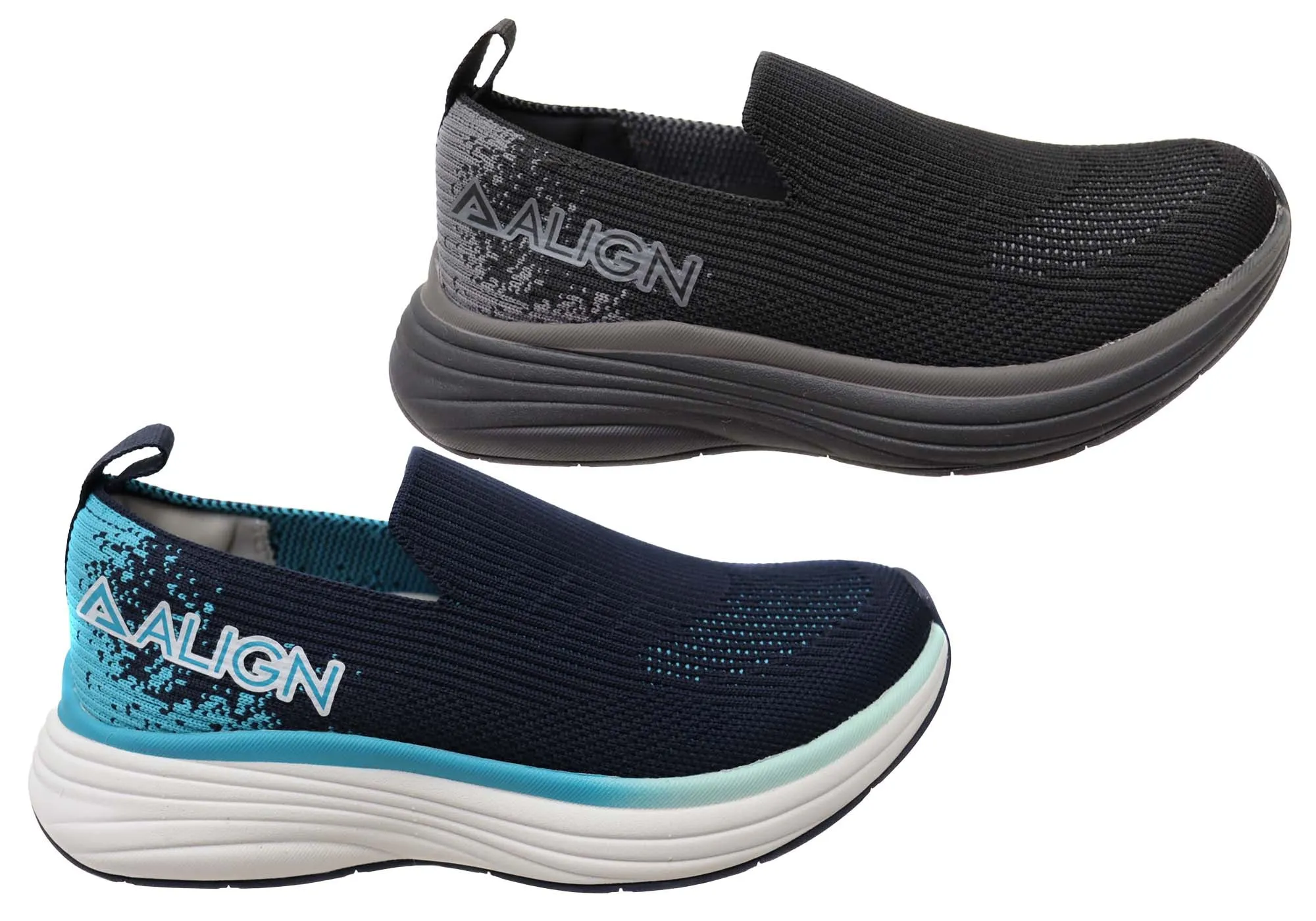 Align Thorne Damen-Sneaker mit unterstützender Weite und Fußgewölbestütze, Schlupf-Sneaker