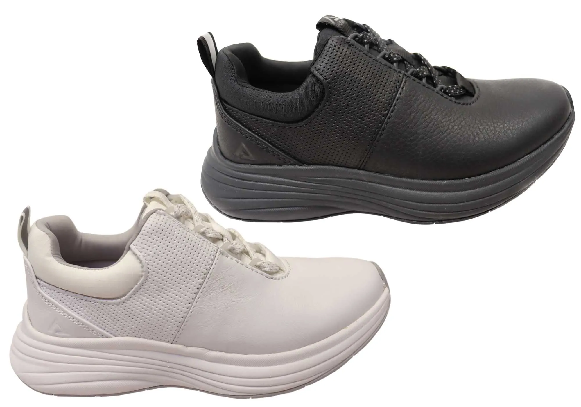 Align Tulia Damen Leder Weite Passform Bogenunterstützung Rutschfeste Schuhe Align Schuhe