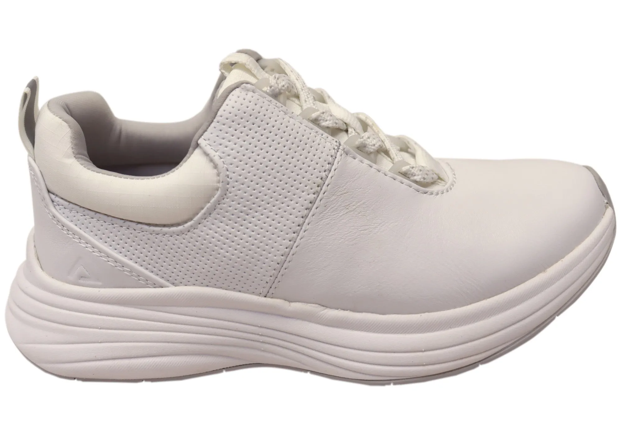Align Tulia Damen Leder Weite Passform Bogenunterstützung Rutschfeste Schuhe Align Schuhe