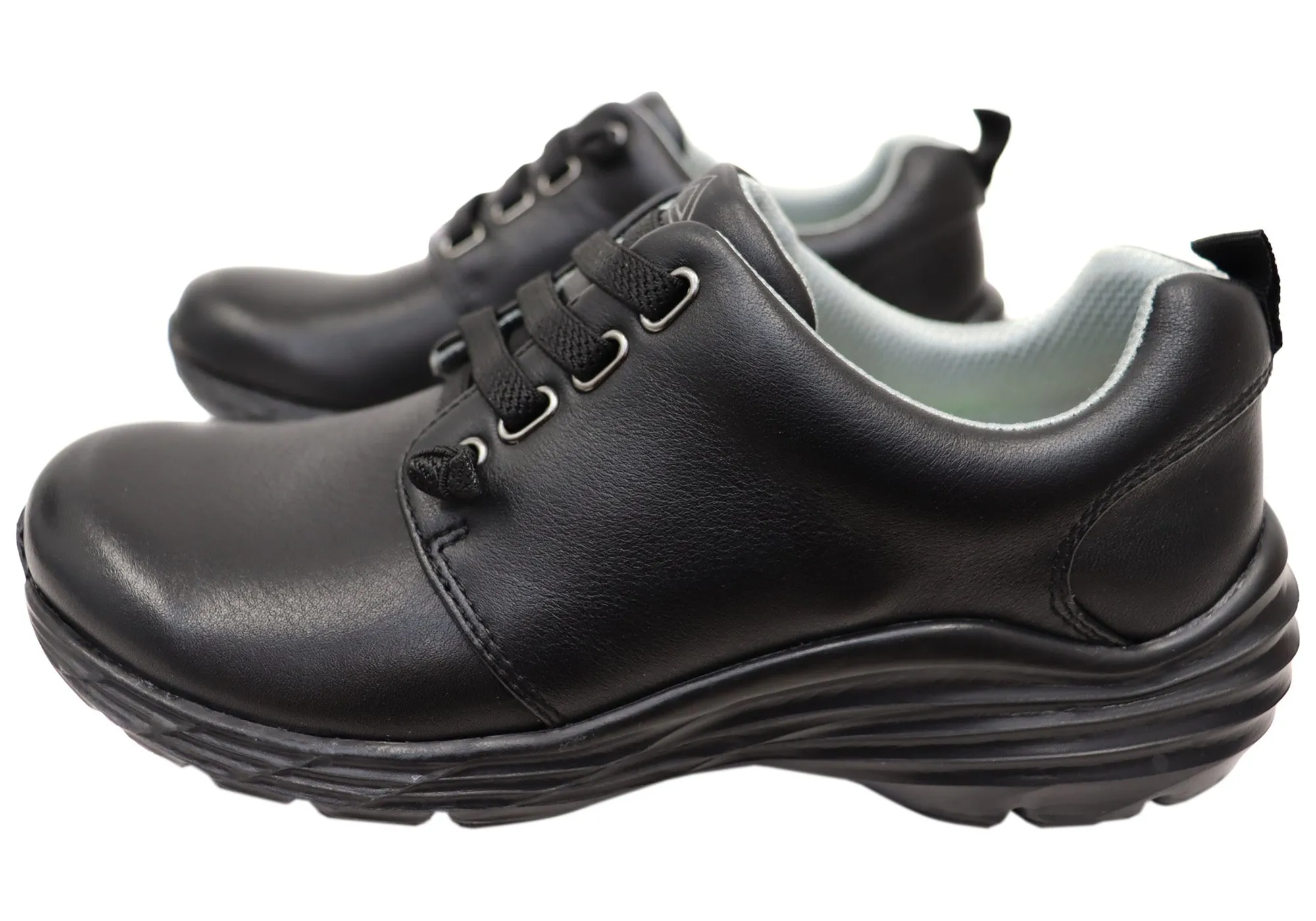 Align Velocity Damen Schlupf-Leder-Schuhe mit bequemer Fußgewölbeunterstützung Align Schuhe