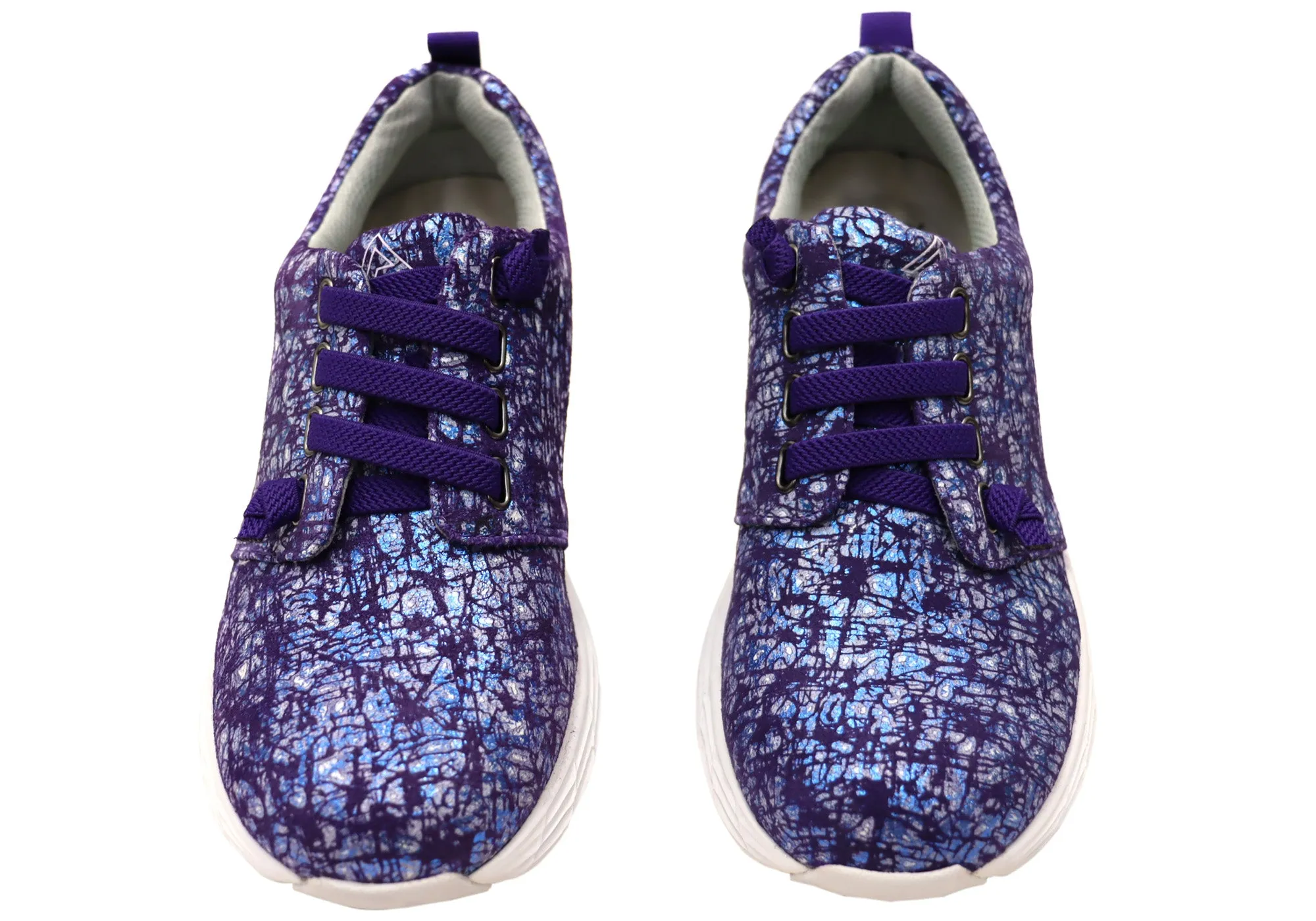 Align Velocity Damen Schlupf-Leder-Schuhe mit bequemer Fußgewölbeunterstützung Align Schuhe