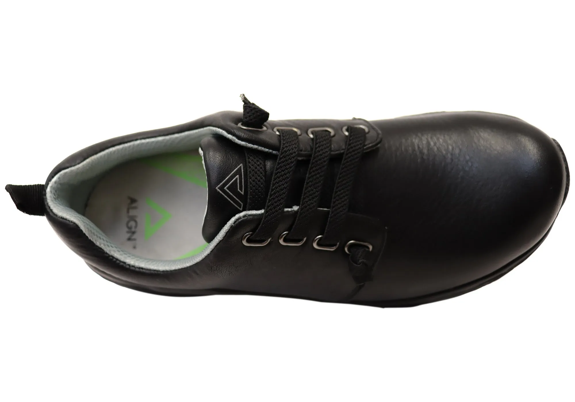 Align Velocity Damen Schlupf-Leder-Schuhe mit bequemer Fußgewölbeunterstützung Align Schuhe