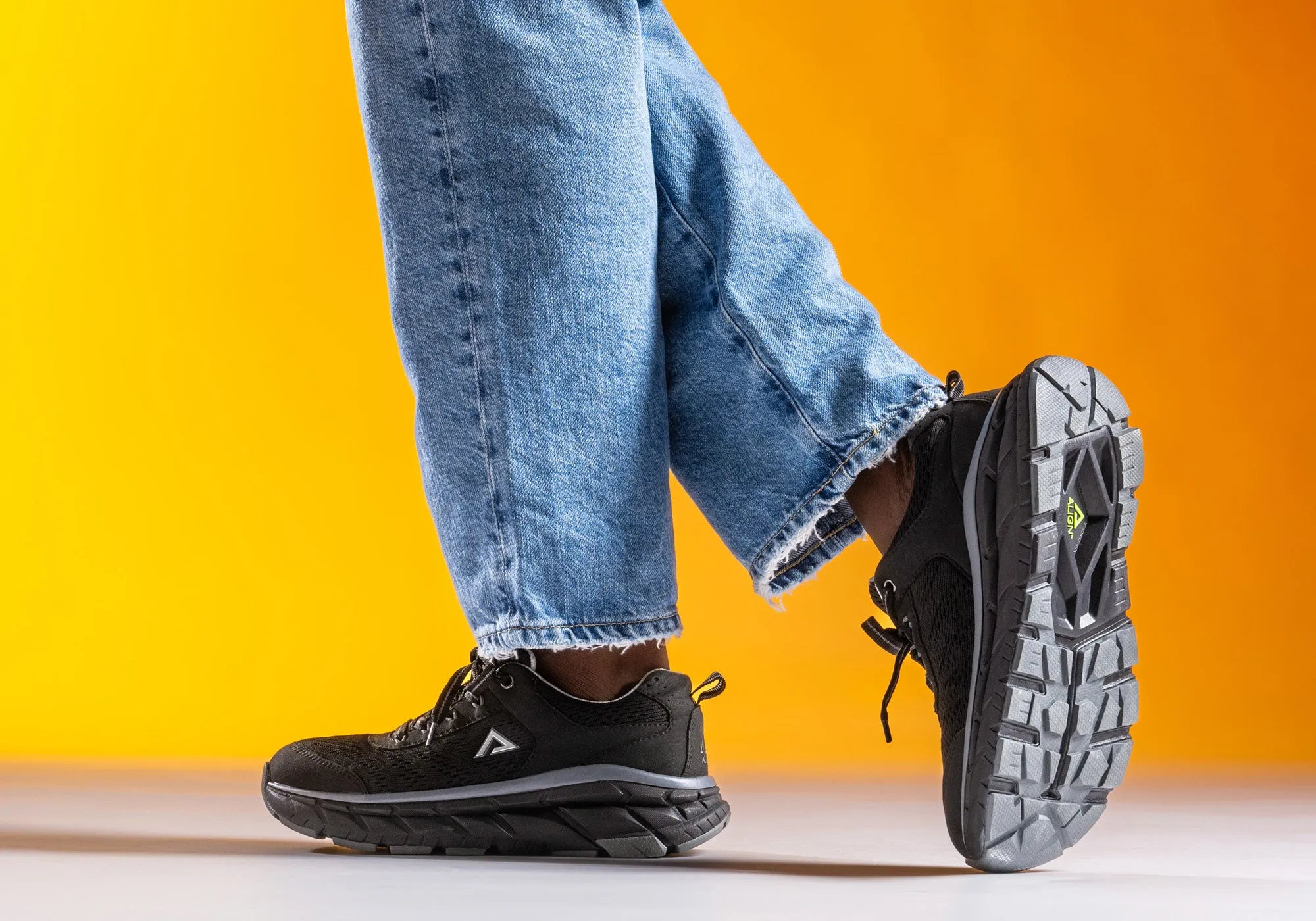 Align Vixie Damen-Schuhe mit breiter Passform, unterstützendem Längsgewölbe und Schnürung