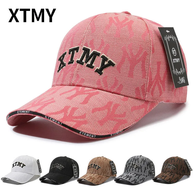 All-Over Letter Spring/Fall Sun Protection Baseball Cap casual-baseball-cap