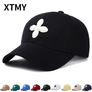 All-Season Embroidered Textured Sun Protection Baseball Cap casual-baseball-cap
