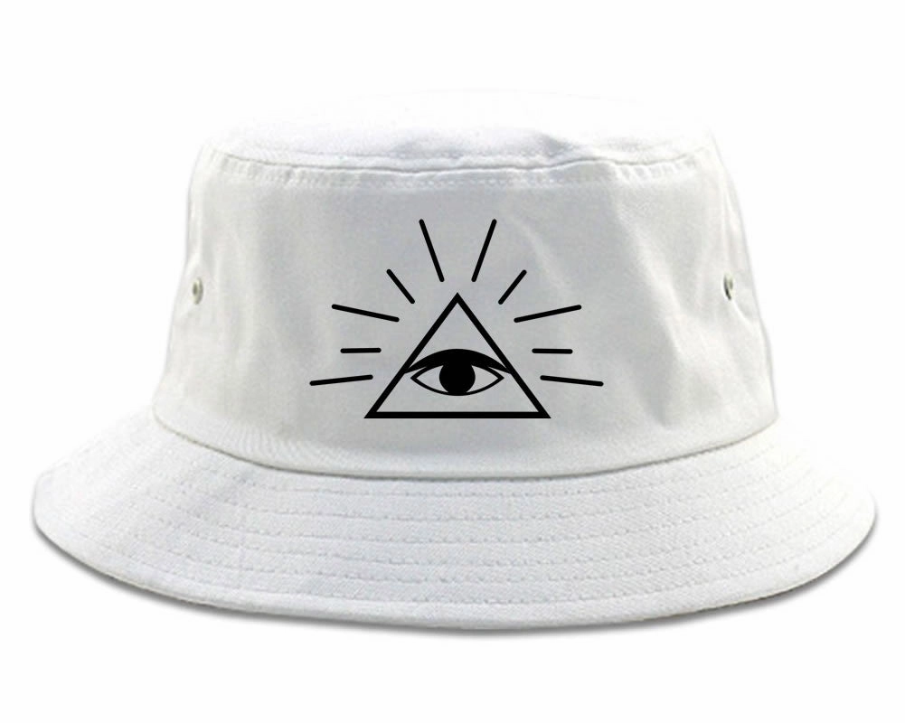 All Seeing Eye of Providence God Bucket Hat Cap