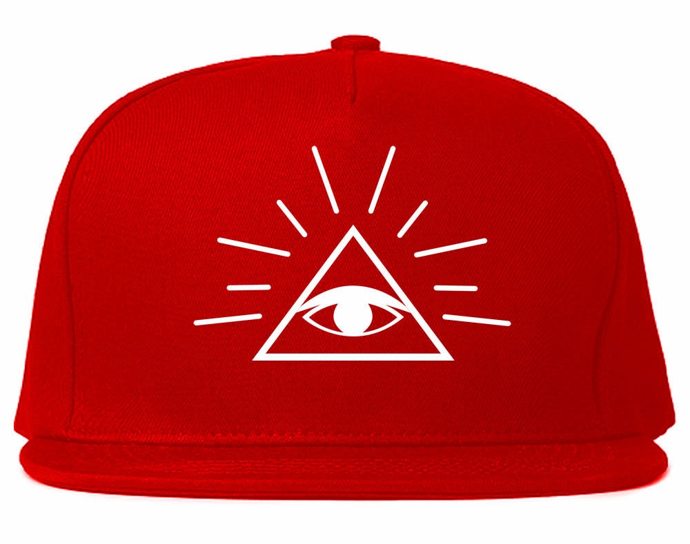 All Seeing Eye of Providence God Snapback Hat Cap
