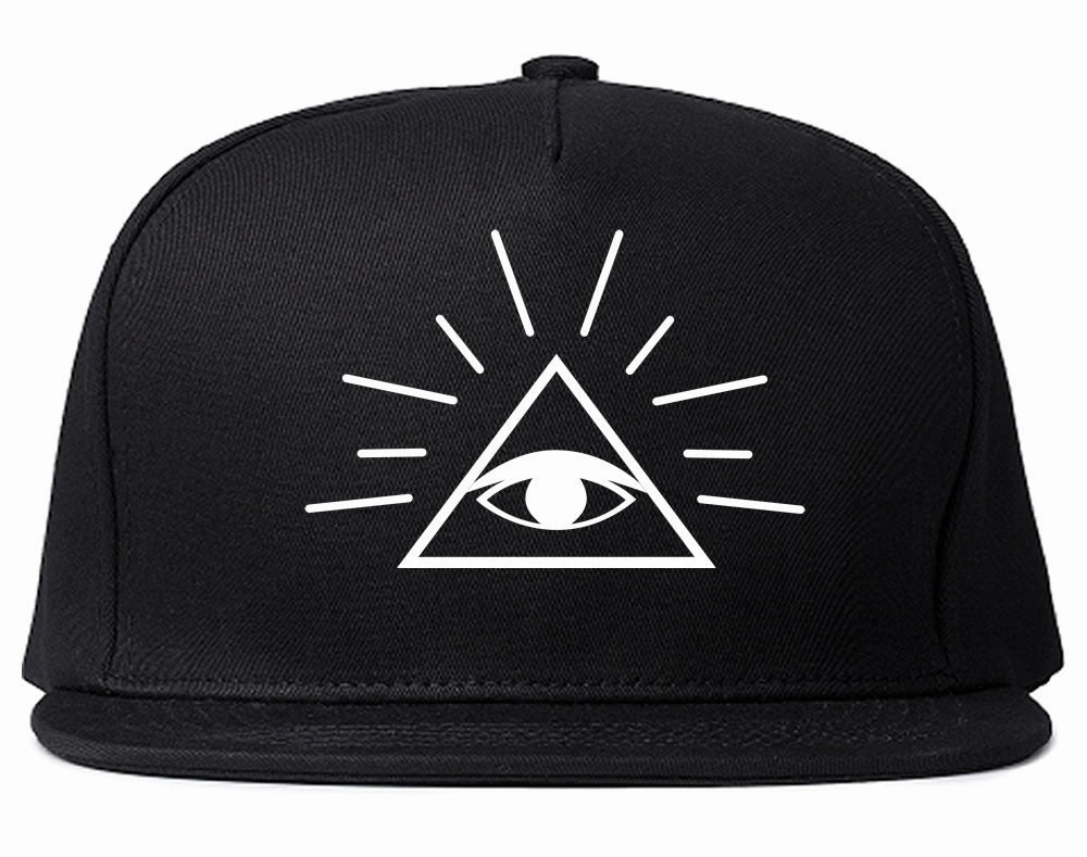 All Seeing Eye of Providence God Snapback Hat Cap