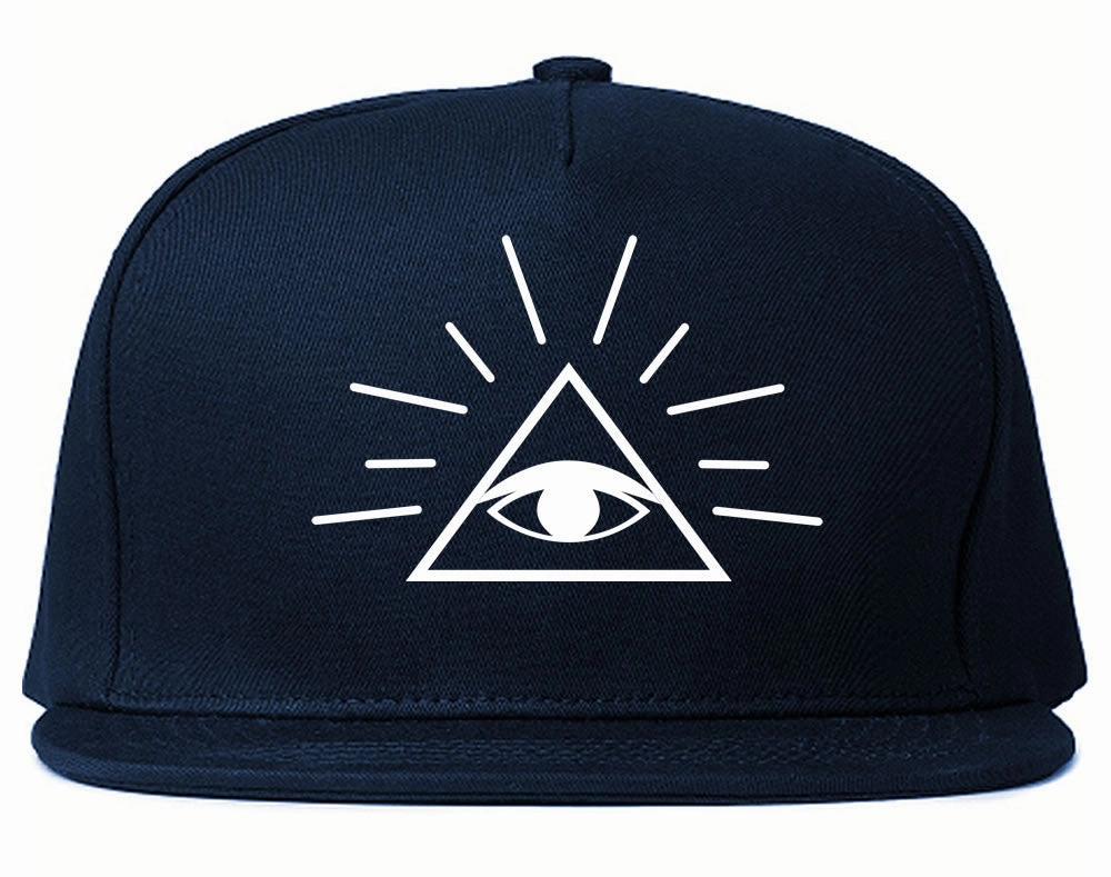 All Seeing Eye of Providence God Snapback Hat Cap