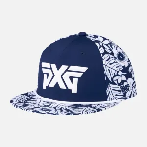 Aloha 2025 6 Panel Flat Bill - Navy - One Size casual-dad-hat