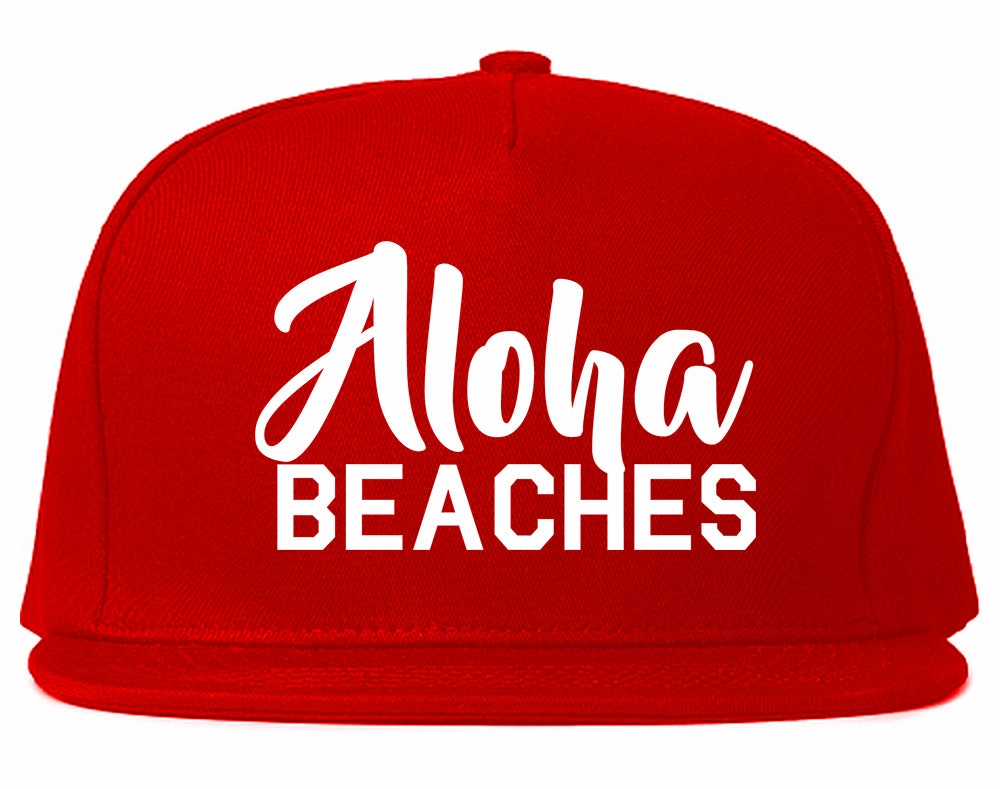 Aloha Beaches Mens Snapback Hat