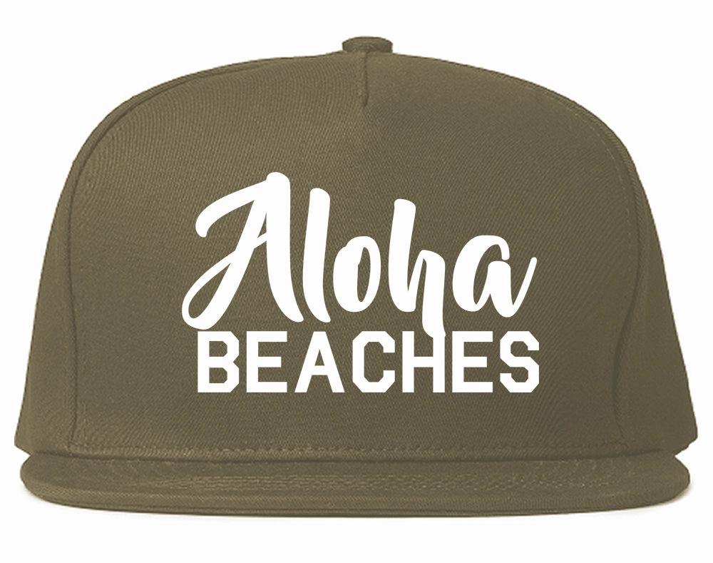 Aloha Beaches Mens Snapback Hat