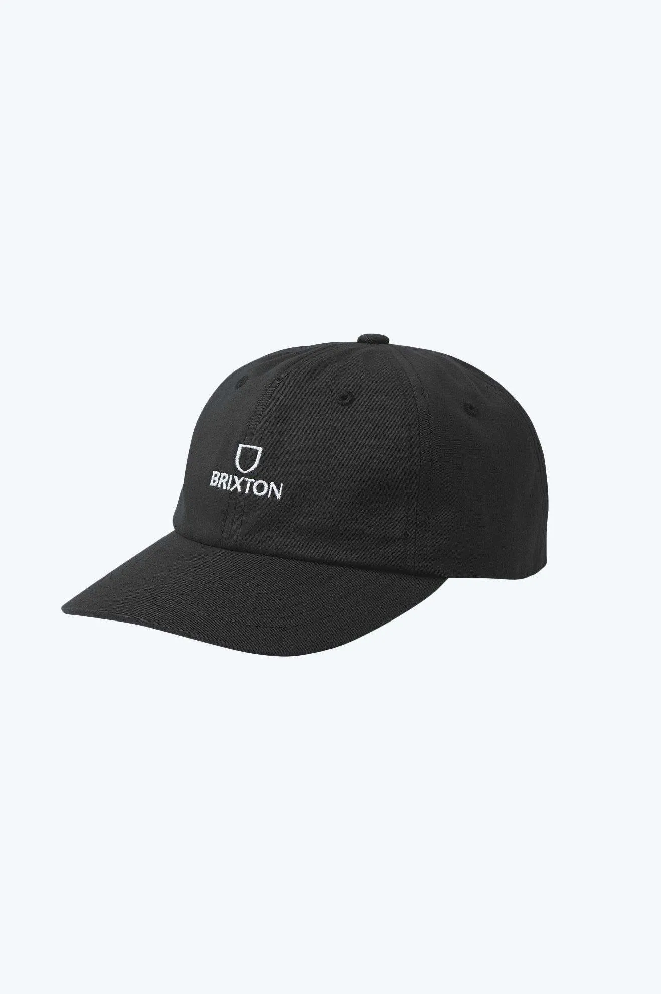 Alpha Netplus Adjustable Hat - Black/White Rinse casual-dad-hat