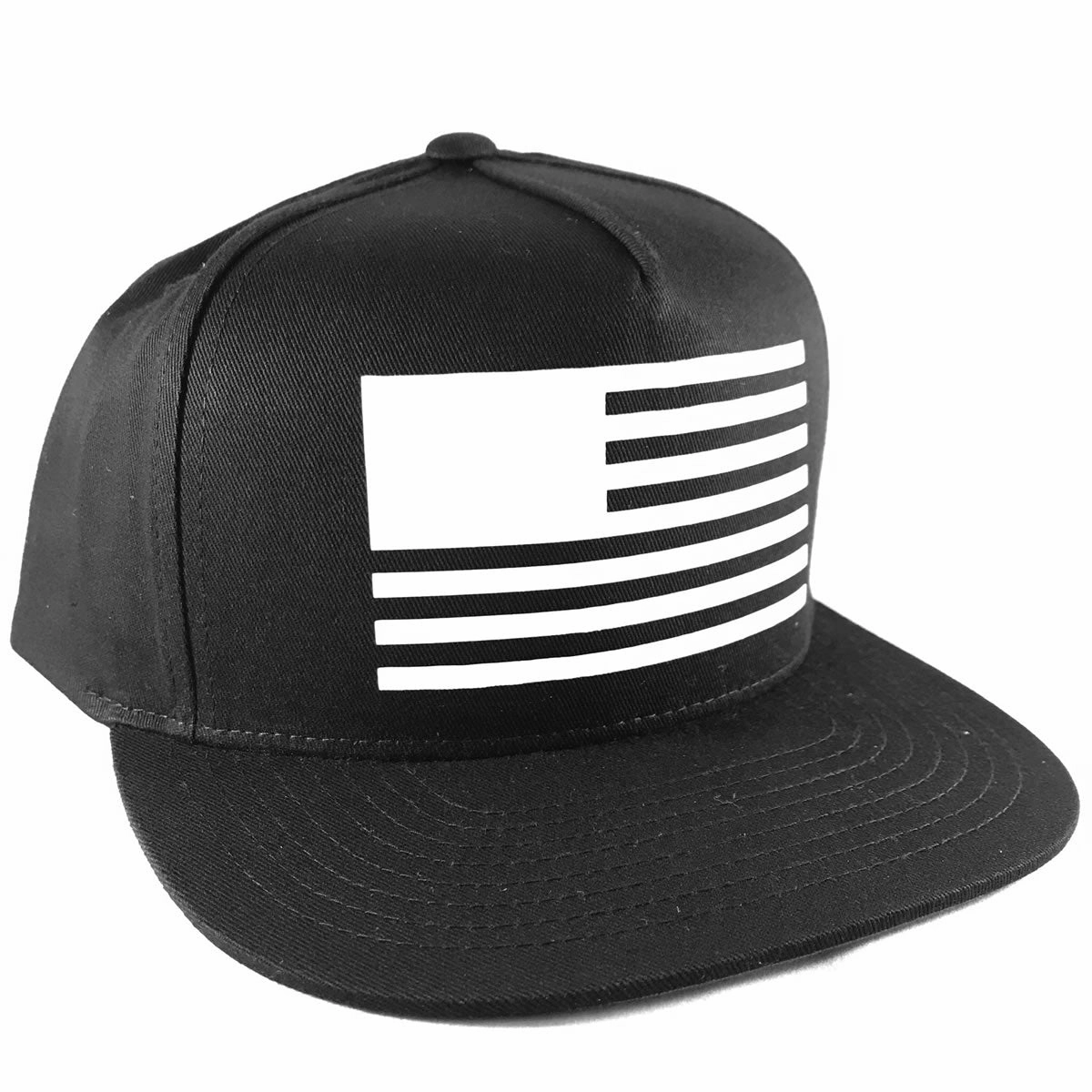 American Flag United States Goth Snapback Hat Cap