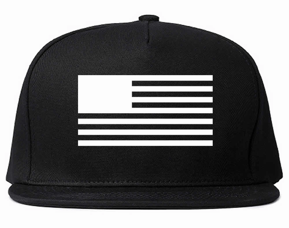 American Flag United States Goth Snapback Hat Cap