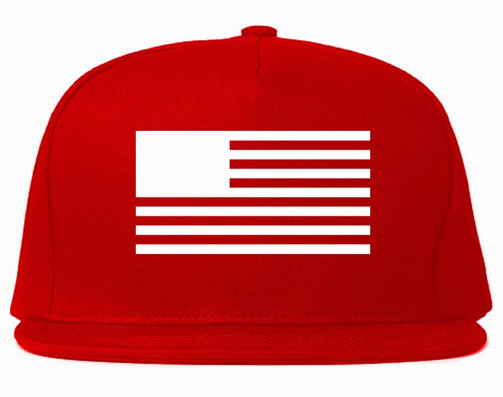 American Flag United States Goth Snapback Hat Cap