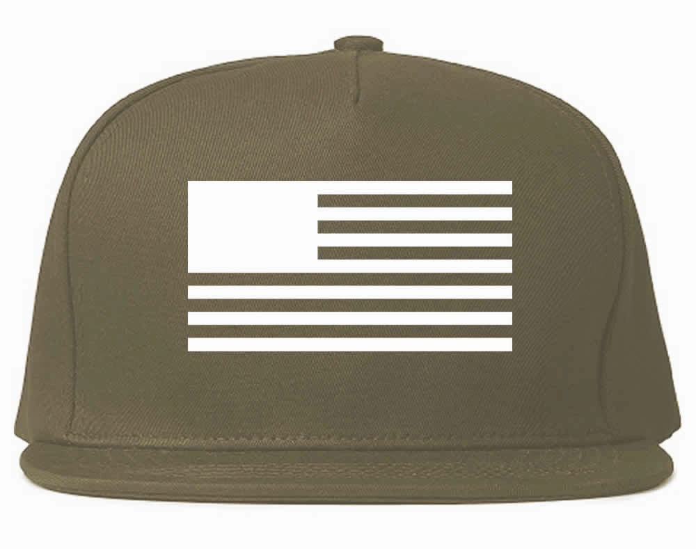 American Flag United States Goth Snapback Hat Cap