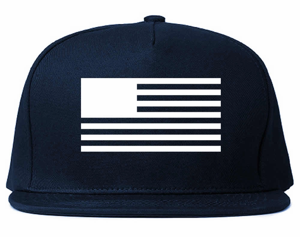 American Flag United States Goth Snapback Hat Cap