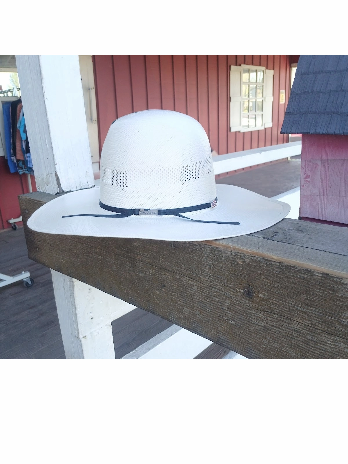 American Hat Co. Straw Hat #7104S-2CCHAM