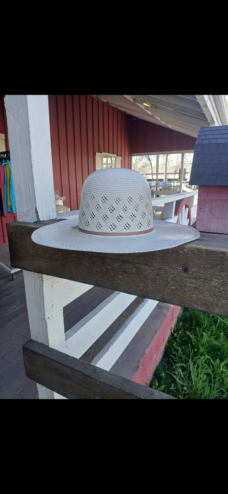 American Hat Co. Straw Hat #7800S-2CWHIS