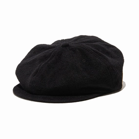 ANGORA W CAS - Black fashion-wind-cap