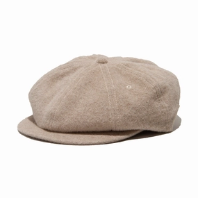 ANGORA W CAS - Natural fashion-wind-cap