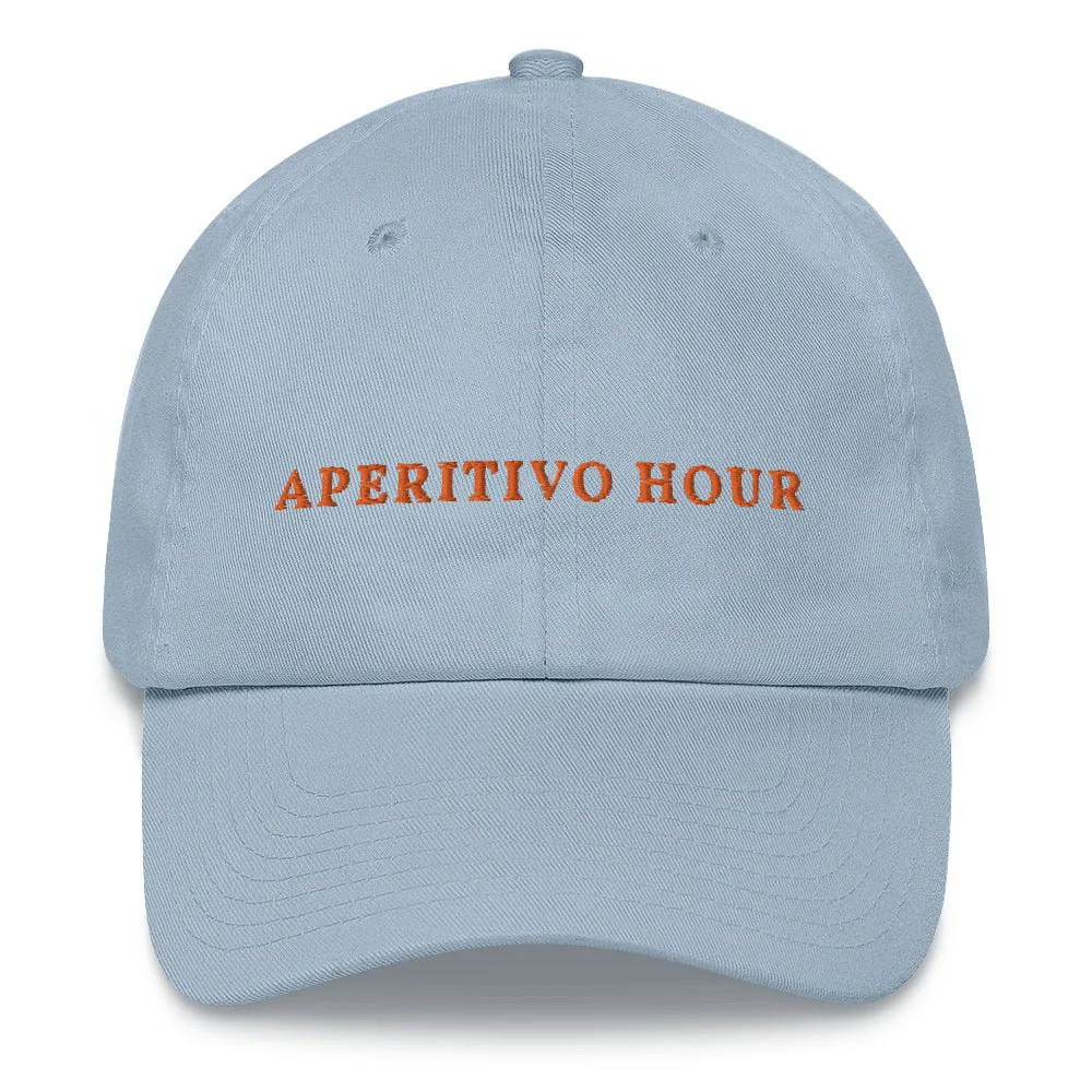 Aperitivo Hour Cap - Orange casual-baseball-cap