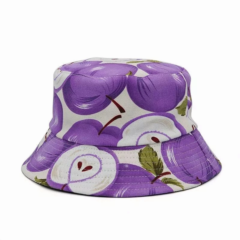 Apples Reversible Bucket Hat