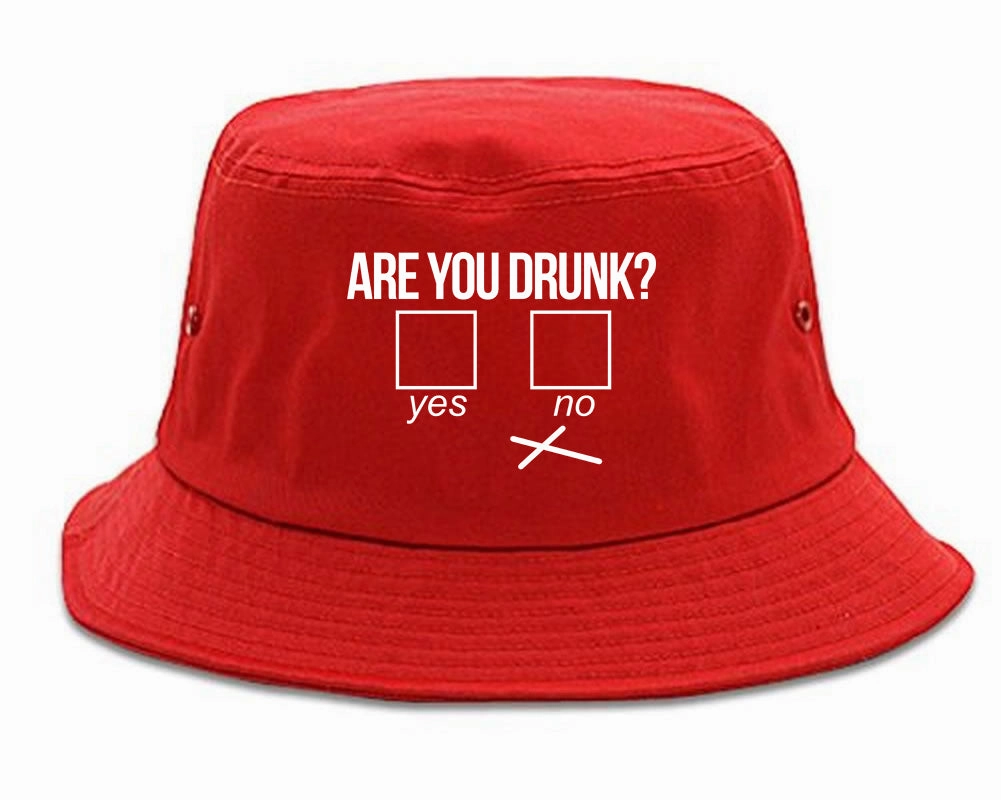 Are You Drunk Funny Beer Drinking Party Mens Bucket Hat