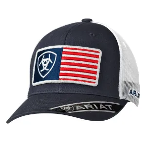 Ariat American Flag Patch Hat casual-baseball-cap