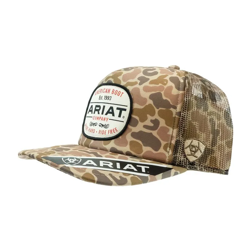 Ariat Duck Camo Patch Cap casual-baseball-cap
