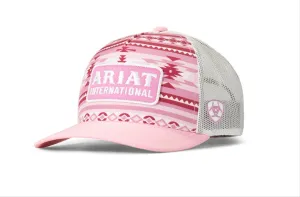Ariat Ladies' Pink Aztec Cap casual-baseball-cap