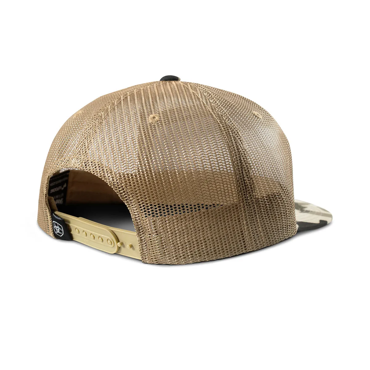 Ariat Men's Camo 7 Panel Hat