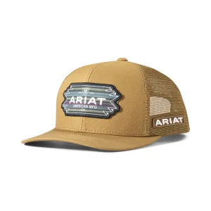 Ariat Tan Southwest Patch Cap casual-baseball-cap