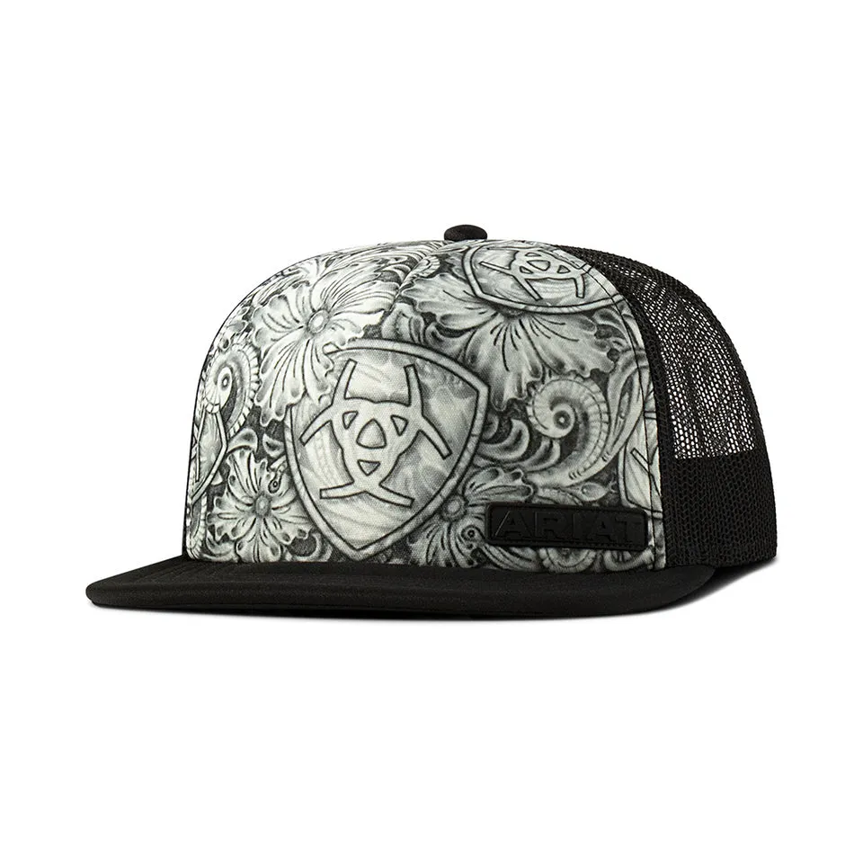 Ariat Tattoo Sketch Print Cap casual-baseball-cap