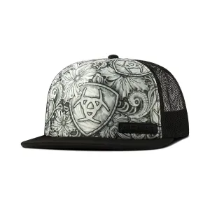 Ariat Tattoo Sketch Print Cap casual-baseball-cap