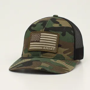 Ariat USA Flag Patch Hat casual-baseball-cap