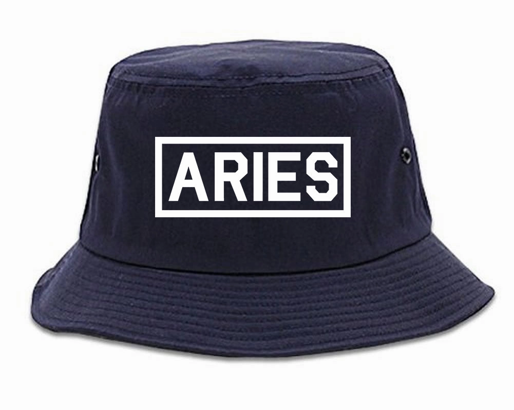 Aries Horoscope Sign Mens Bucket Hat