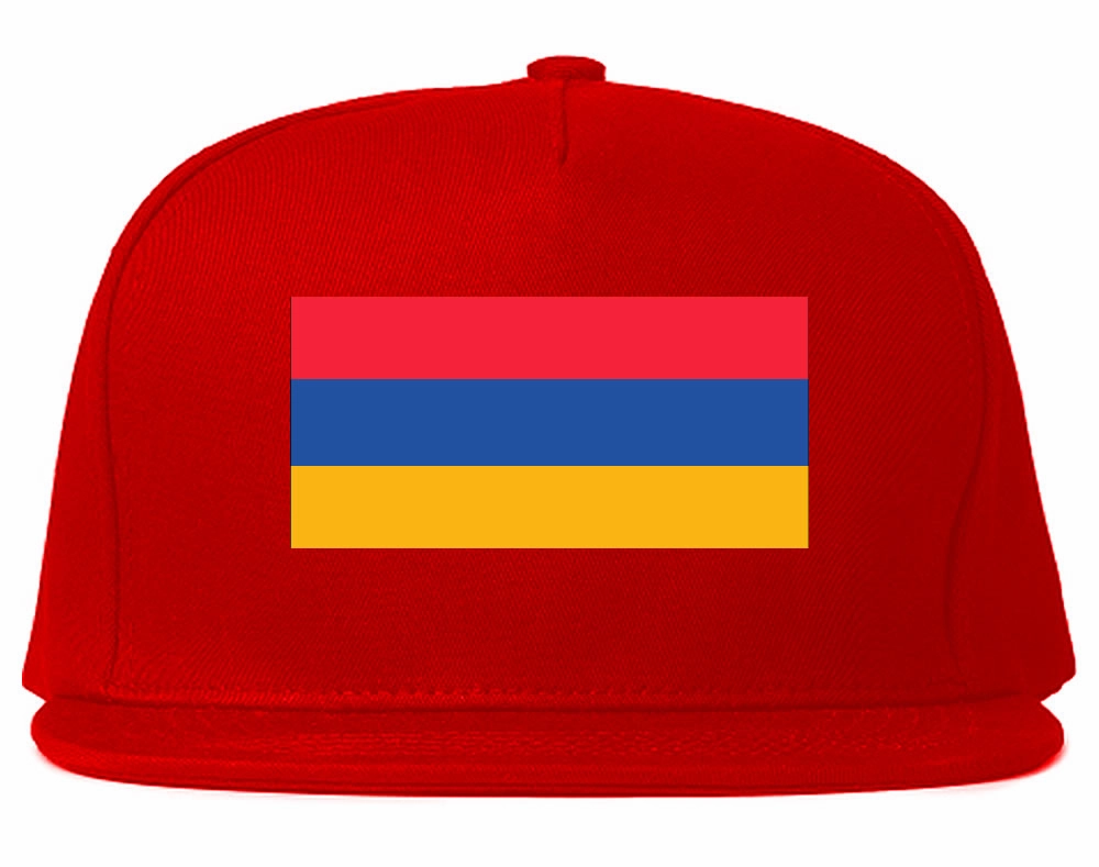 Armenia Flag Country Printed Snapback Hat Cap