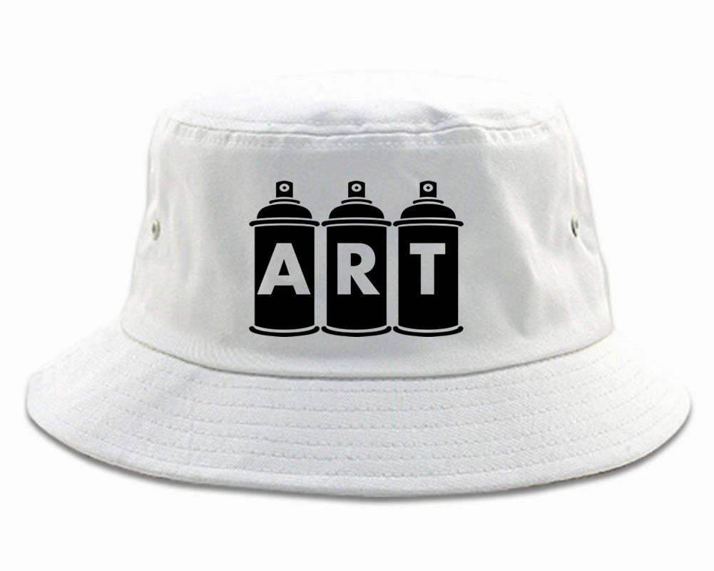 Art graf graffiti spray can paint artist Bucket Hat