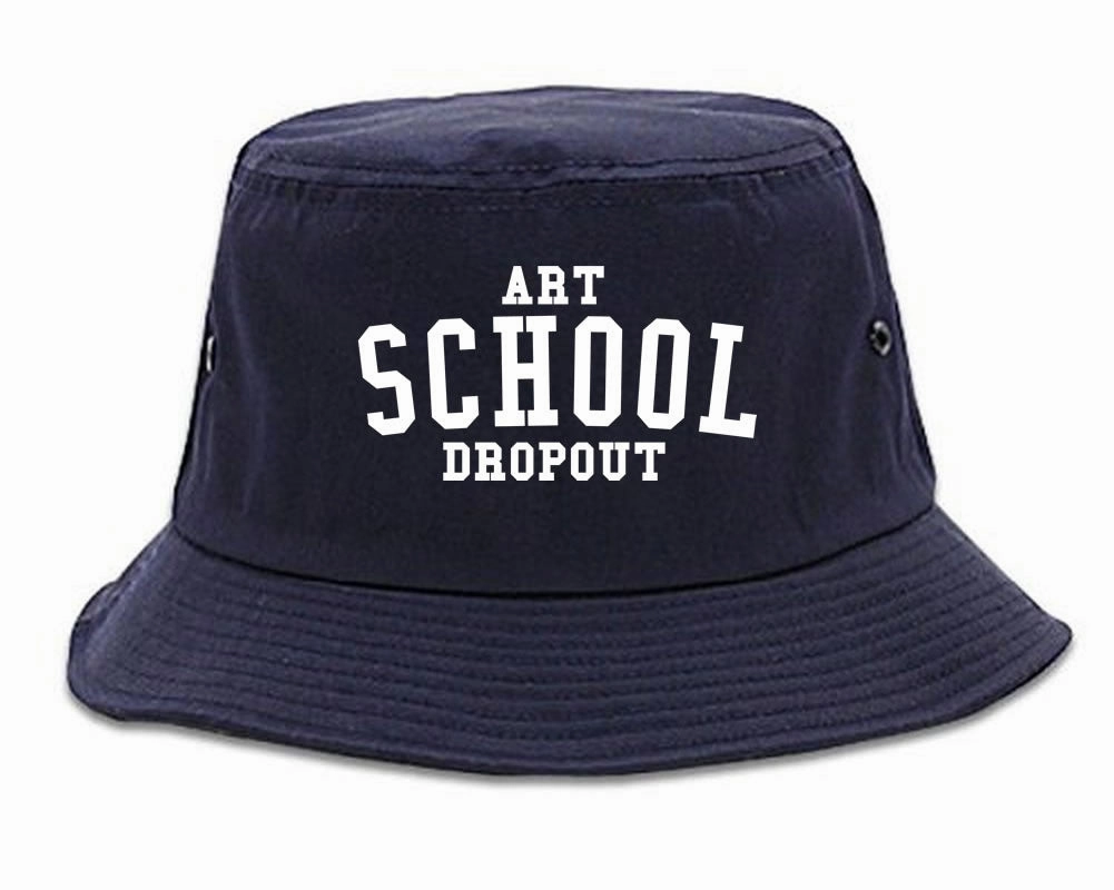 Art School Dropout College Fashion High Bucket Hat