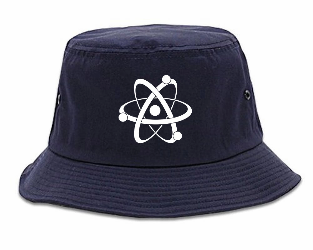 Atom Symbol Science Mens Bucket Hat